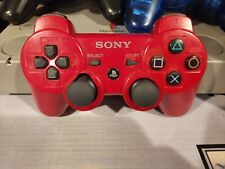 Original Sony Playstation 3 PS3 Sixaxis DualShock 3 Controller Red Genuine OEM for sale  Shipping to South Africa