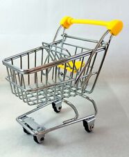 Mini carrinho de compras carrinho de brinquedo infantil supermercado mesa arrumada armazenamento usado comprar usado  Enviando para Brazil