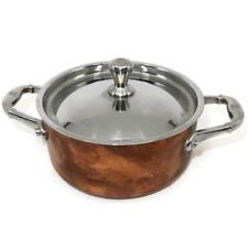 Ruffoni Italy Copper 1/2 Quart Saucepot Mini Casserole w/ Lid, 2 1/4" x 4 7/8" for sale  Shipping to South Africa