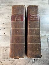 Usado, Juego de libros antiguos de geografía de cuero 1819 ""The American Universal Geography"" Morse segunda mano  Embacar hacia Argentina