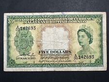 Malaya dollars 1953 for sale  Shipping to Ireland