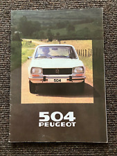 Peugeot 504 range for sale  BEDFORD
