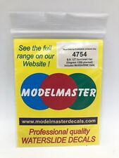 Modelmaster decal 4mm for sale  THETFORD