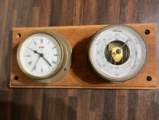Brass ships clock for sale  SALTASH