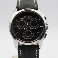 Relógio masculino Tissot Prs 200 quartzo cronógrafo 38 mm aço com pulseira de couro T035617A comprar usado  Enviando para Brazil