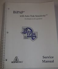 Manual de serviço do sistema CPAP RESPIRONICS BiPAP S/T S/T-D fluxo automático 1003260 comprar usado  Enviando para Brazil