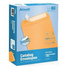 Envelopes de catálogo Kraft marrom auto-selante 9 X 12 - 28 lb - 9x12 polegadas (38300) comprar usado  Enviando para Brazil