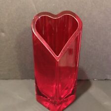 Red art glass for sale  El Paso