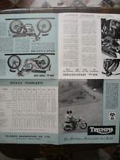 Triumph 1959 brochure d'occasion  France
