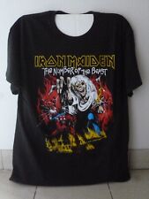 IRON MAIDEN "The Number Of The Beast" 40 years remastered t.shirt-Out Of Print-L comprar usado  Enviando para Brazil