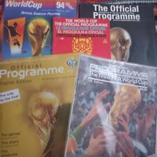 Cup official programmes for sale  Ireland