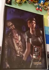 Resident Evil Gamecube Jill Valentine raro pôster revista página de anúncio emoldurada comprar usado  Enviando para Brazil