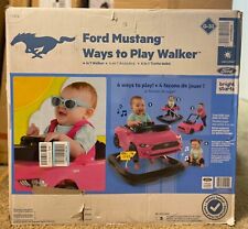 Bright Starts 3 maneiras de jogar Walker, Ford Mustang Push Ride-On - Rosa (11212), usado comprar usado  Enviando para Brazil