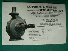Prospectus agricole pompe d'occasion  Saint-Romain-de-Colbosc