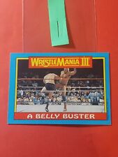 1987 Topps WWF #49 A Belly Buster WMIII, Butch Reed, cd1 comprar usado  Enviando para Brazil