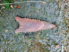 Indian arrowhead (3" Toothy Dalton) Burlington Chert  for sale  Shipping to South Africa