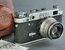 Cámara fotográfica de 35 mm probada FED 2 Industar-26m 2,8/52 rara vintage copia Leica urss segunda mano  Embacar hacia Mexico