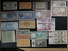 20no. banknote collection for sale  HAYWARDS HEATH