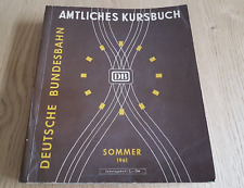 Amtliches kursbuch sommer gebraucht kaufen  Chemnitz