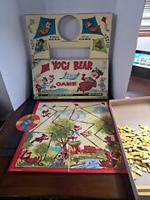 1961 Yogi Bear Go Fly A Kite Board Game  No 3845 Transogram for sale  Shipping to South Africa