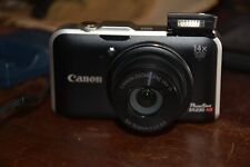 WORKING CANON POWERSHOT SX230 HS 12.1 MP DIGITAL CAMERA W/ CHARGER & SD CARD, used for sale  Shipping to South Africa