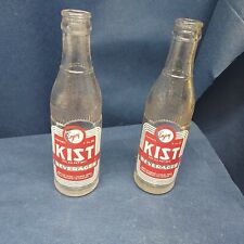 Used, Antique 1920's Collector's Set/2 Kist Beverage Glass Bottles 7 Oz Chicago, IL for sale  Shipping to South Africa