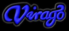 Yamaha Virago 125 XV 250 535 DX 750 1100 ecusson brodé patche Thermocollant na sprzedaż  PL