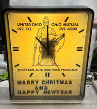 Vintage lighted clock for sale  Portsmouth