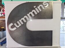 Used, Cummings Engine Big Steel Sign Plaque Metal Wall Art for sale  Shipping to South Africa