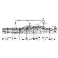 Plan budowy Jacht motorowy Model statku Plan budowy modelu na sprzedaż  Wysyłka do Poland