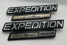 Usado, Ford Expedition 1997-2002 Eddie Bauer emblema Triton V8 logotipo emblema fabricante de equipamento original comprar usado  Enviando para Brazil