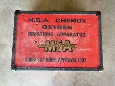 Msa chemox oxygen for sale  Littleton
