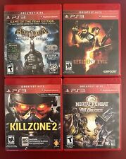 4 Game PS3 Greatest Hits Lot: Mortal Kombat, Batman, Killzone, Resident Evil for sale  Shipping to South Africa