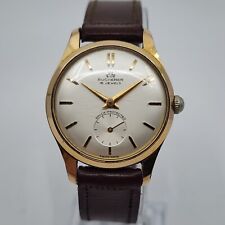 Vintage Raro Relógio de Pulso Masculino Bucherer Mecânico 15j Sub Mostrador Referência # 6011/k 32m comprar usado  Enviando para Brazil