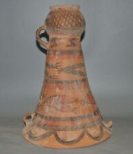 14,6" antiga dinastia da China tangsancai cerâmica porcelana alto-falante megafone chifre comprar usado  Enviando para Brazil