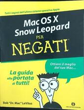 Mac snow leopard usato  Italia