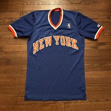 Camisa Jersey Vintage Champion New York Knicks Tamanho Pequeno NBA Basquete Anos 90 00 comprar usado  Enviando para Brazil