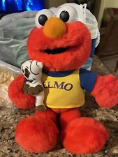 Talking Elmo 2002 ¡con cachorro! (No probado) vintage segunda mano  Embacar hacia Argentina