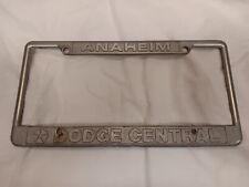 dodge license plate frame for sale  Westminster