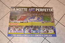 poster-JUVENTUS-CHELSEA 3-0- LA NOTTE PERFETTA -cm.66x48  usato  Torino