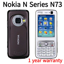 Teléfono celular clásico original Nokia serie N N73 negro 2G desbloqueado + 1 año de garantía segunda mano  Embacar hacia Argentina