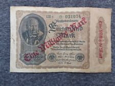 reichsbanknote 1000 mark 1922 gebraucht kaufen  Frankfurt