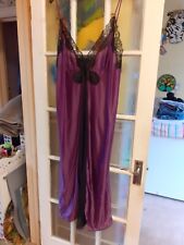 Purple nylon nightdress for sale  KETTERING