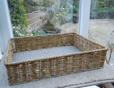 Rattan seagrass tray for sale  LEICESTER