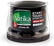 Vatika Naturals Mega Hold Stand Tough Styling Gel 250 ml frete grátis comprar usado  Enviando para Brazil