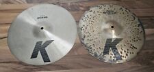 Zildjian K/ K Custom 14" Hi Hat Cymbals 1126g 1711g for sale  Shipping to South Africa