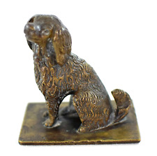 Antique bronze spaniel for sale  ANDOVER