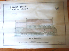 Original architech drawings for sale  HERNE BAY