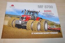 Broszura ciągnika Massey Ferguson MF 8700 RU 48p na sprzedaż  PL