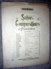 Partituras antigas de 1911 TAMANTELLE SOLO para piano por G. Ludovic, op.40, usado comprar usado  Enviando para Brazil